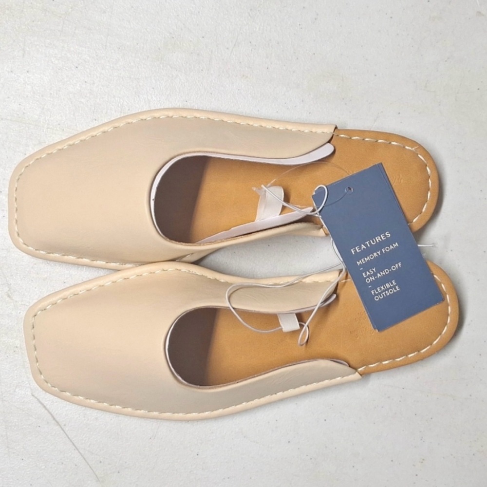 Elegant Cream Slip-On Mules for Women
SKU #5